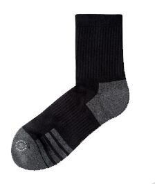 Xiaomi Qimian Seven-Sided Antibacterial Combed Cotton Tube Men's Socks (Black) 
