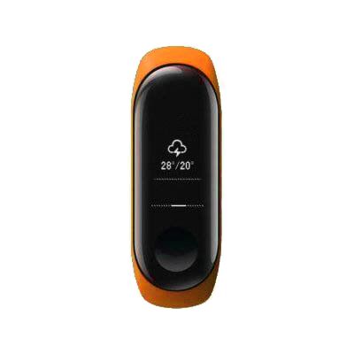Фитнес-браслет/трекер Xiaomi Mi Band 3 (Orange/Оранжевый) - 2