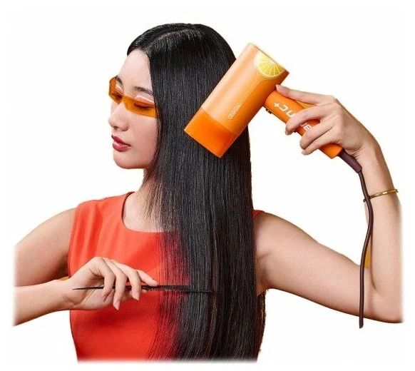 Фен для волос ShowSee Electric Hair Dryer Vitamin C VC100-A (Orange) - 3