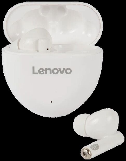 Наушники Lenovo HT06 True Wireless Earbuds (White) - 5