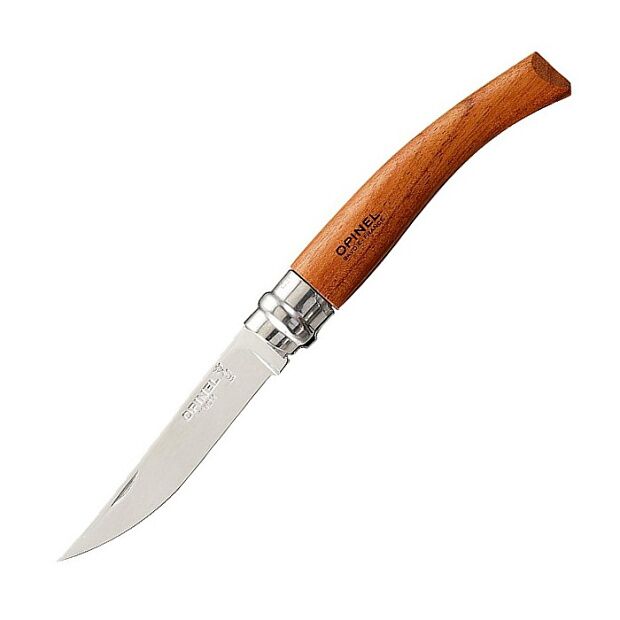 Нож филейный Opinel 10, нержавеющая сталь, рукоять бубинга, 000013 - 2