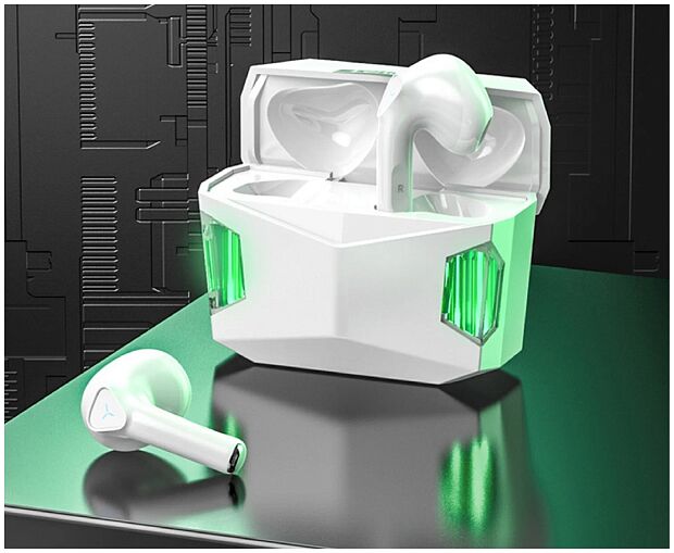 Наушники Lenovo GM5 True Wireless Earbuds (White) - 3
