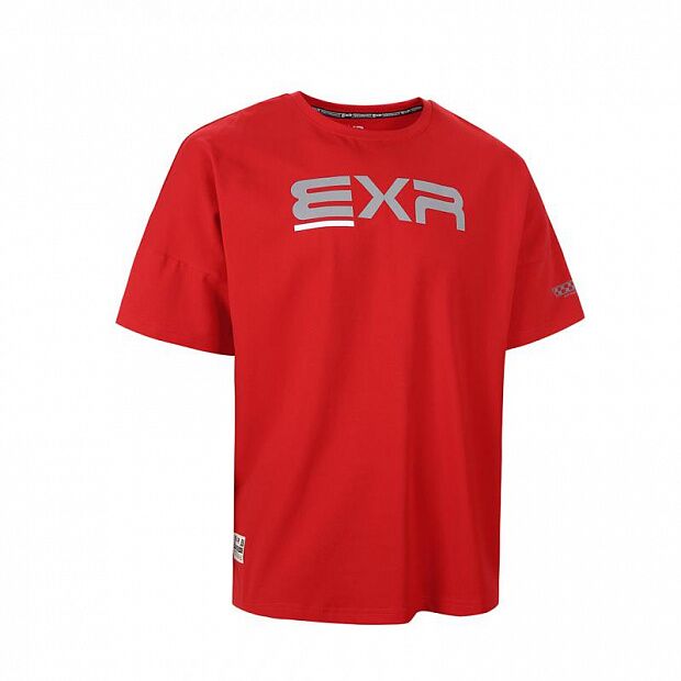 Футболка EXR Locomotive 55 Round Neck Short Sleeve T-Shirt (Red/Красный) 