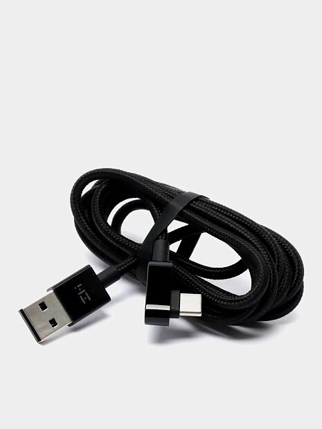Кабель ZMI USB/Type-C 150 см (Г-образный) AL755 (Black) - 5