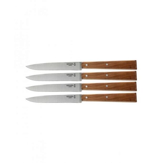 Набор столовых ножей Opinel N125, дерев. рукоять, нерж, сталь, кор. 001515 - 5