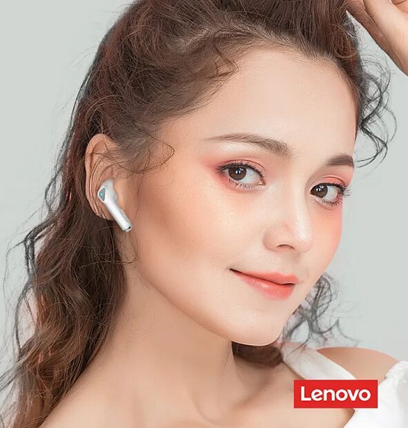 Беспроводные наушники Lenovo LivePods LP80 (White) - 5