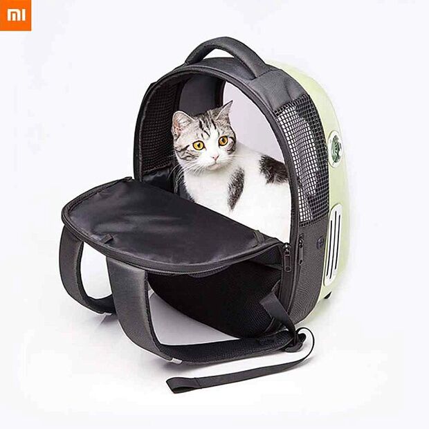 Рюкзак-переноска для кошек Petkit Fresh Wind Cat Backpack (White) - 3