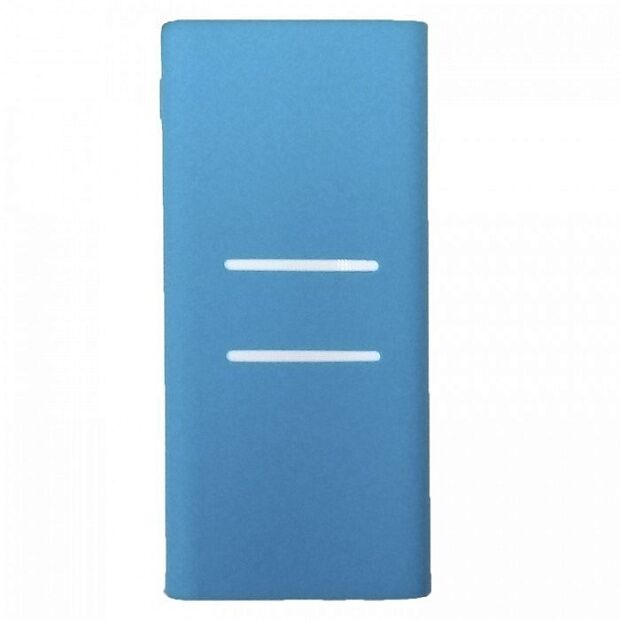 Силиконовый чехол для Xiaomi Mi Power Bank 2C 20000 mAh (Blue/Синий) - 6