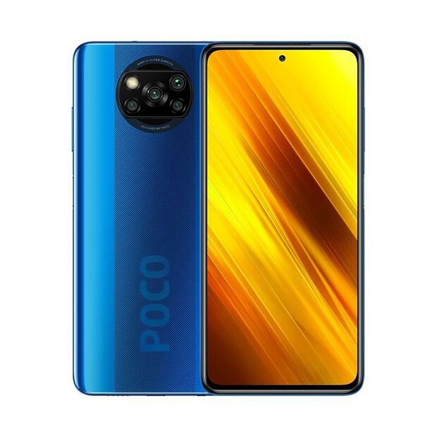 Смартфон POCO X3 NFC 6/64GB (Blue) M2007J20CG - характеристики и инструкции - 1