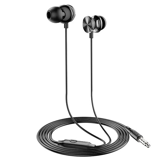 Проводные наушники Hoco M96 Platinum Universal Headphones черный - 3
