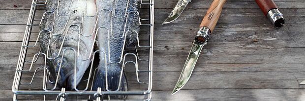 Нож филейный Opinel 10, нержавеющая сталь, рукоять бубинга, 000013 - 3