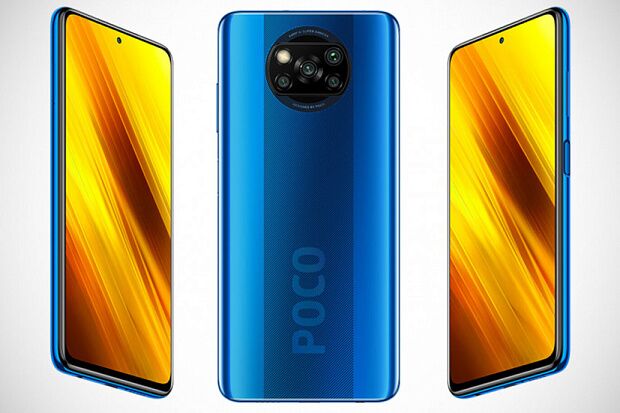 Смартфон POCO X3 NFC 6/64GB (Blue) - 2