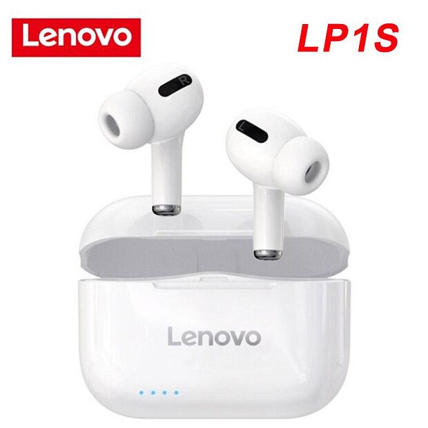 Беспроводные наушники Lenovo LivePods LP1S (White) - 4