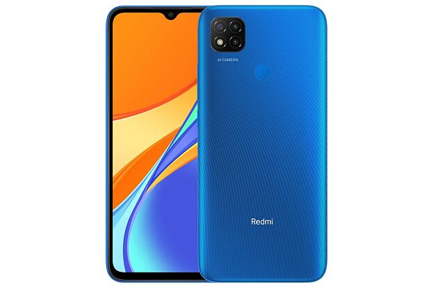 Смартфон Redmi 9C 3/64GB (Blue) - 1