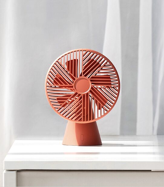 Портативный вентилятор Youpin SOTHING Silent Rainforest Mini Fan DSHJ-S-1907 (Orange) - 2