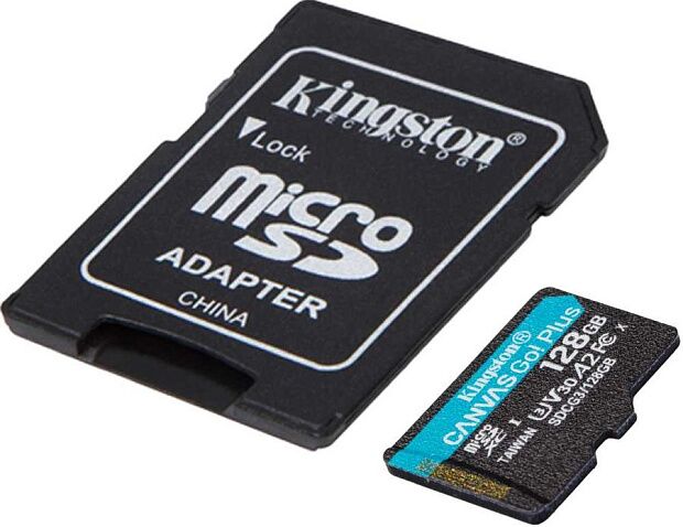 Карта памяти microSDXC Canvas Go Plus (128 Гб, UHS-I, U3, V30) (SDCG3/128GB) RU - 3