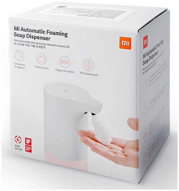 Дозатор сенсорный для жидкого мыла Mijia Automatic Induction Soap Dispenser (White) RU - 8