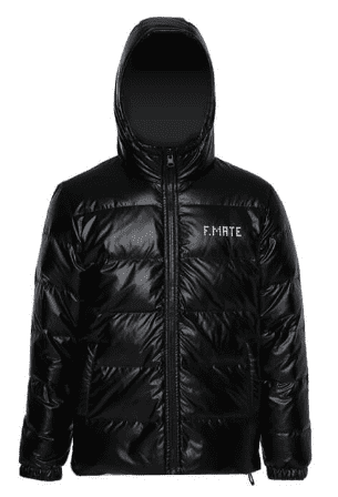 Куртка F.Mate Fashion Training Double-Faced Short Down Jacket (Black/Черный) - 1
