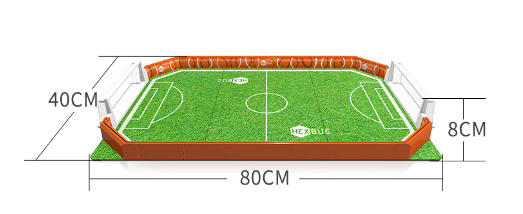 Настольный футбол (2 машины) Hexbug Football Green Field Battle Set (Green/Зеленый) - 2