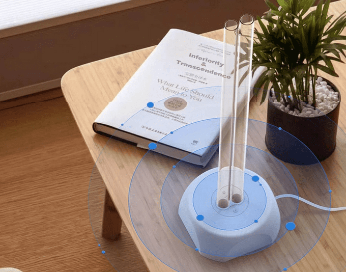 Особенности конструкции лампы-стерилизатора Xiaomi Huayi Household Disinfection Sterilization Lamp
