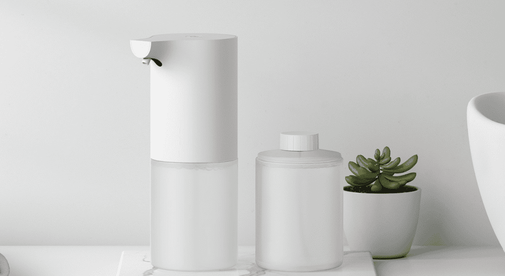 Дизайн диспенсера для жидкого мыла Mijia Automatic Induction Soap Dispenser