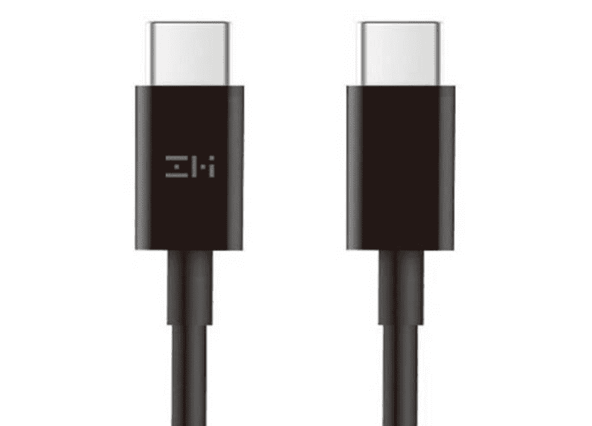 Конструкция разъемов кабеля Xiaomi ZMI AL308 USB Type-C - Type-C