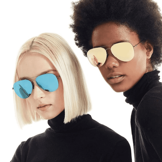 Пример ношения солнцезащитных очков Xiaomi Turok Steinhardt Sunglasses