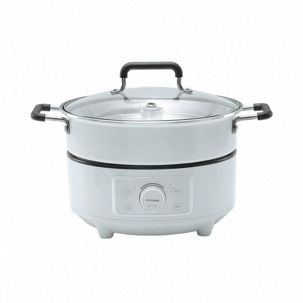 Пароварка Qcooker Electric Hot Pot (White/Белый) : характеристики и инструкции - 1