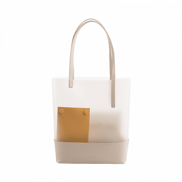 Xiaomi Fantaspring Transparent Geometric Tote Bag (White) 