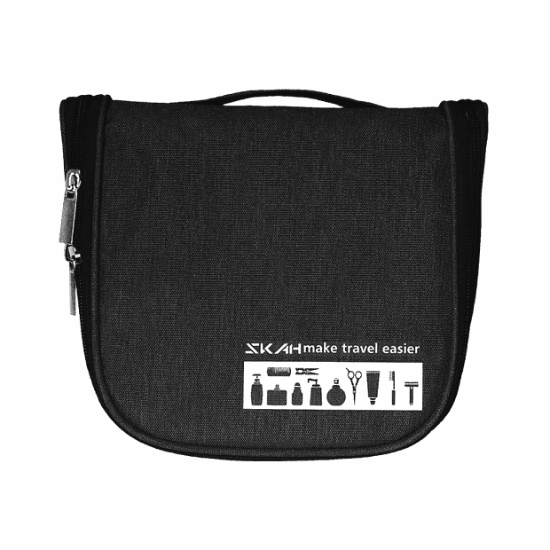 Сумка-косметичка SKAH Leisure Travel Colorful Wash Bag One Size (Black/Черный) - 1